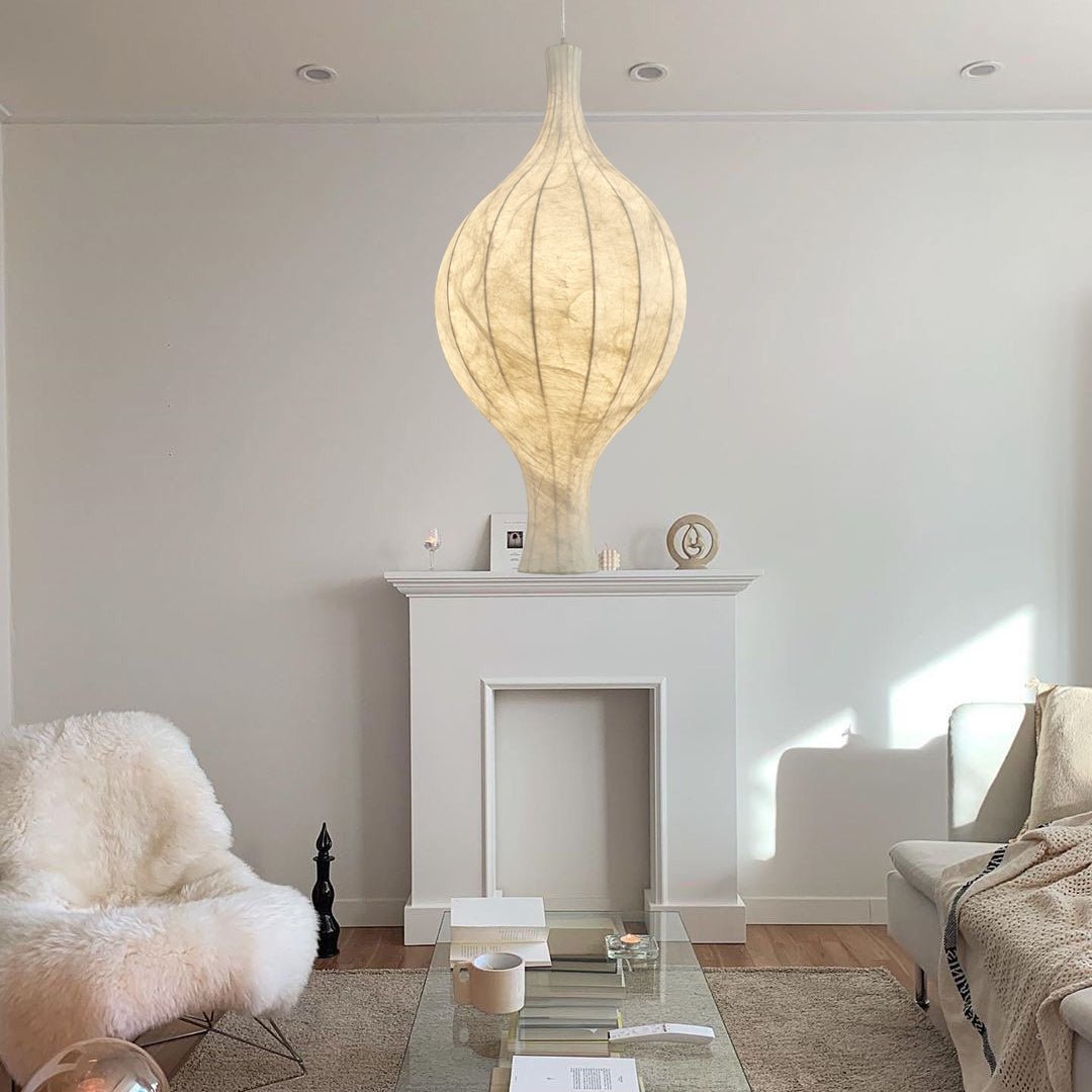 Orvelion Suspension en Soie de Mûrier Organique - Neutralighting