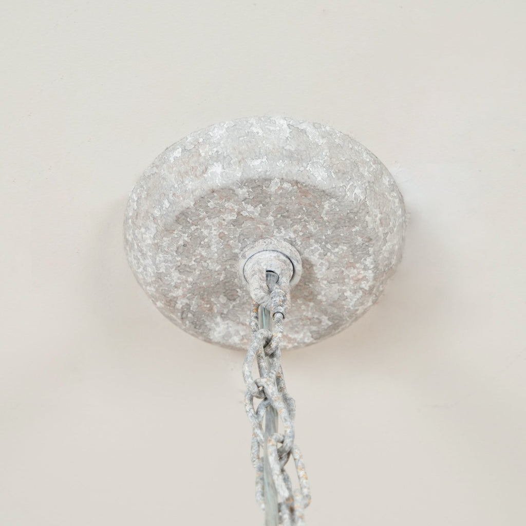 Eurloryra Lustre Bougie Sculpté à la Main Bois Vintage - Neutralighting