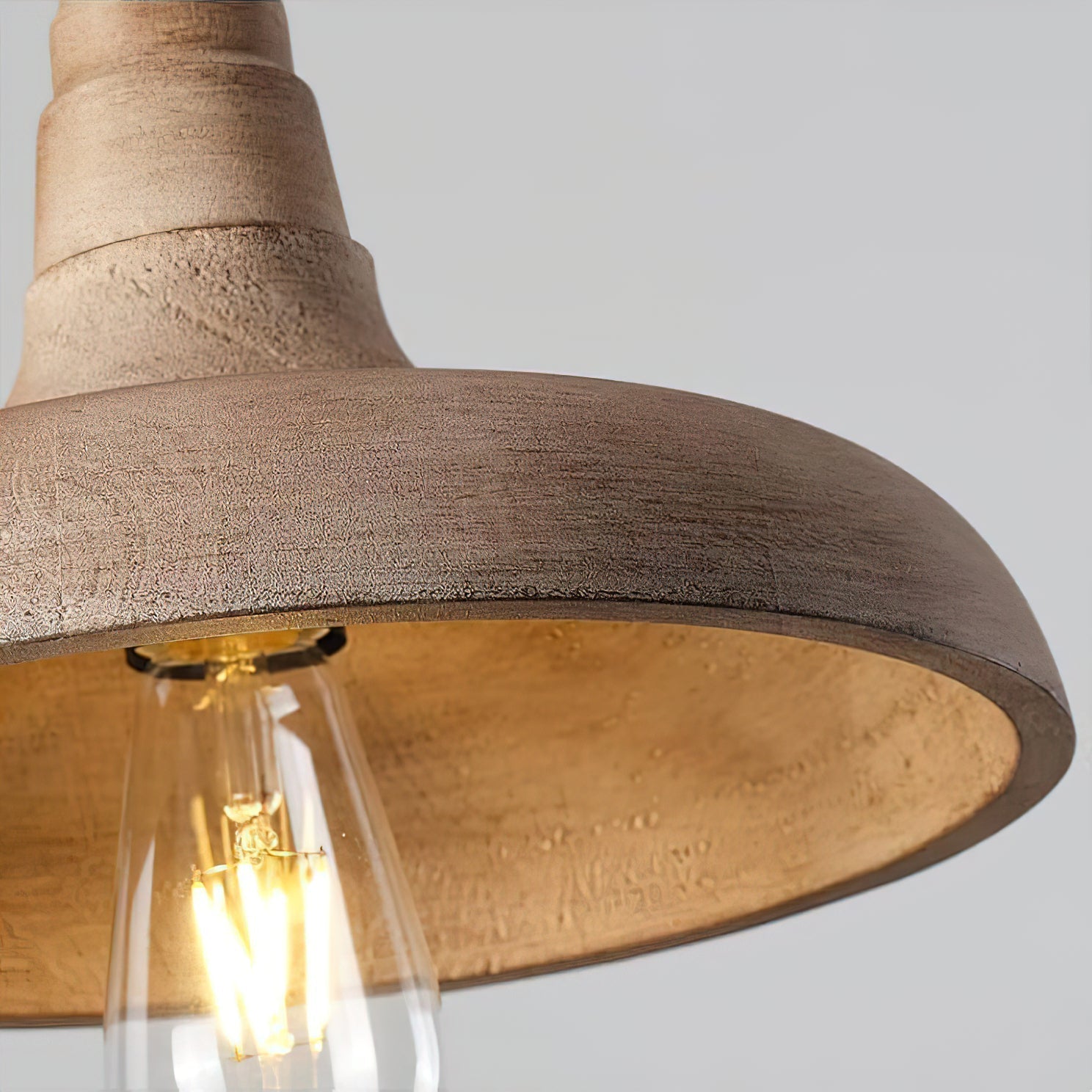 Acarira Lampe Pendentive Métal Bois Naturel - Neutralighting