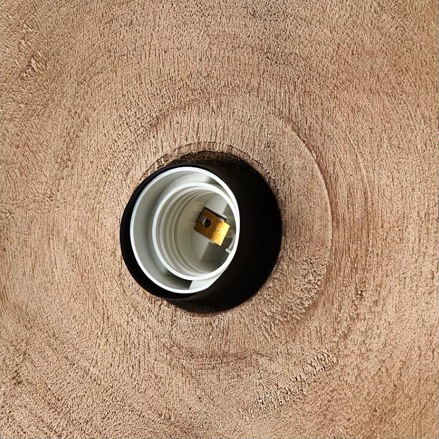 Acarira Lampe Pendentive Métal Bois Naturel - Neutralighting