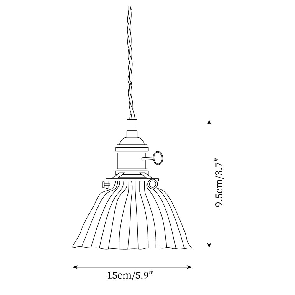 Glint Lampe Pendante Moderne en Verre - Neutralighting