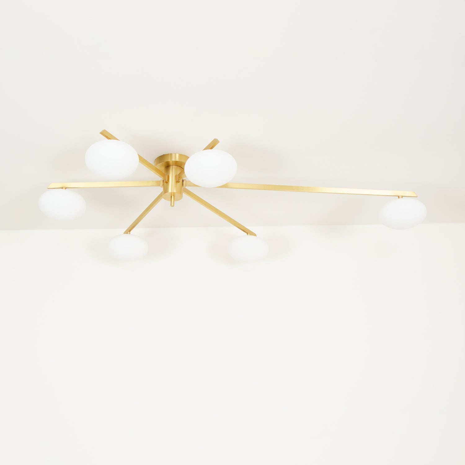Lustra Plafonnier Noir Blanc Verre - Neutralighting