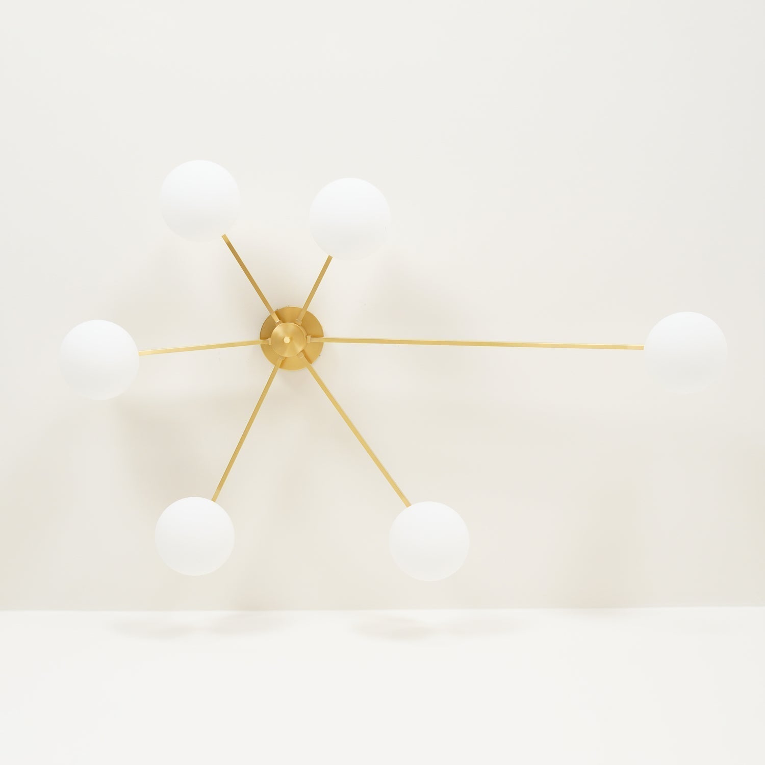 Lustra Plafonnier Noir Blanc Verre - Neutralighting