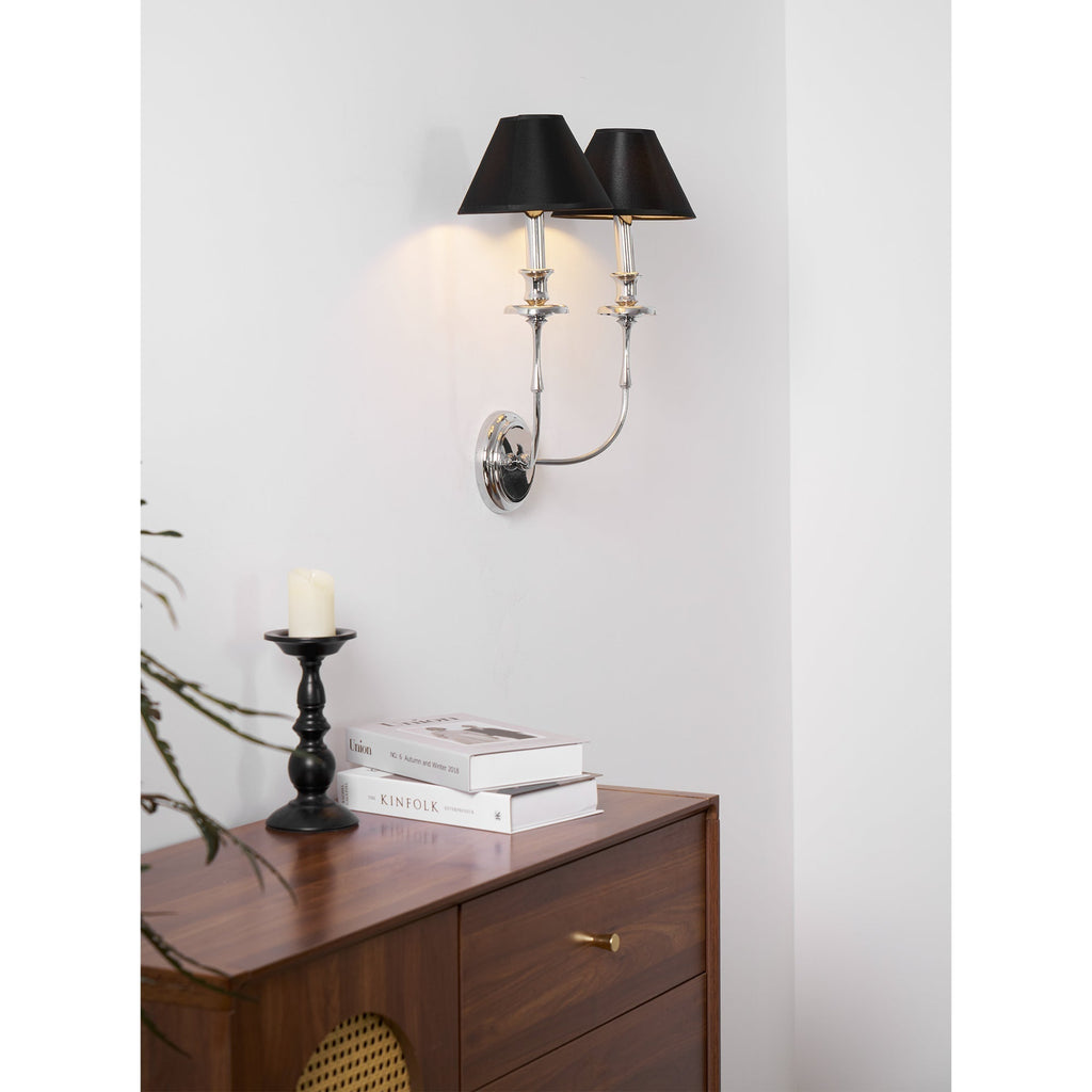 Vedoror Applique Murale Tissu Laiton Industriel Vintage - Neutralighting