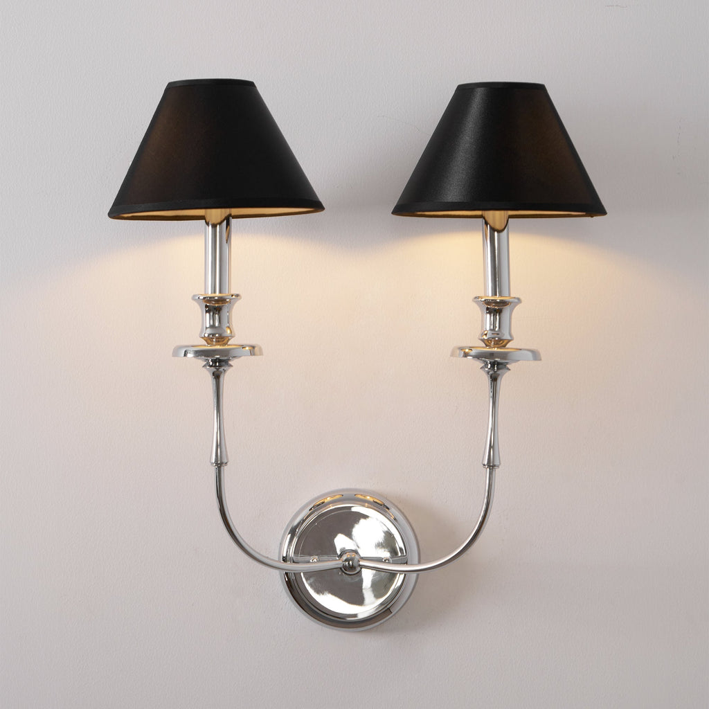Vedoror Applique Murale Tissu Laiton Industriel Vintage - Neutralighting