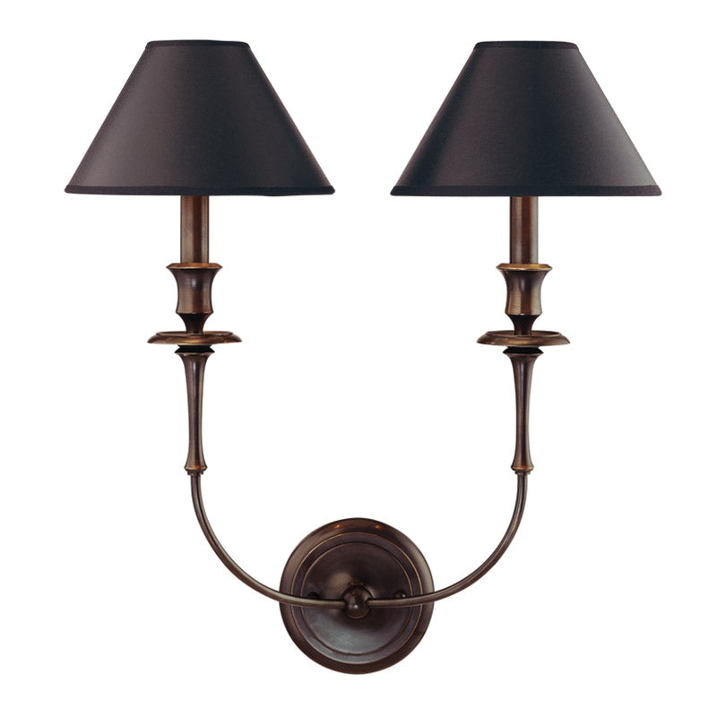 Vedoror Applique Murale Tissu Laiton Industriel Vintage - Neutralighting