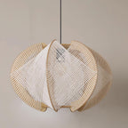 Calyraice Suspension en Bois et Corde de Chanvre - Neutralighting