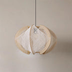Calyraice Suspension en Bois et Corde de Chanvre - Neutralighting