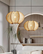 Calyraice Suspension en Bois et Corde de Chanvre - Neutralighting