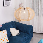 Calyraice Suspension en Bois et Corde de Chanvre - Neutralighting
