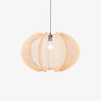 Calyraice Suspension en Bois et Corde de Chanvre - Neutralighting