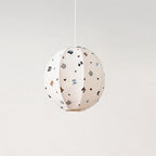 Jayne Suspension Lampe en Tissu Motif Chat Fantaisiste - Neutralighting