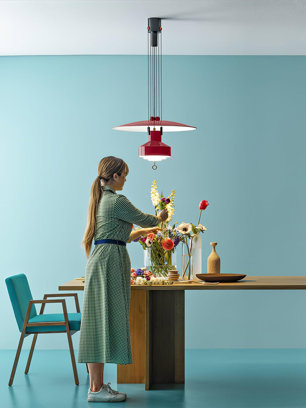 Jeka Lampe Suspendue Moderne Disque Réglable - Neutralighting