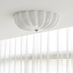 Jojo Plafonnier Élégant Verre Blanc - Neutralighting