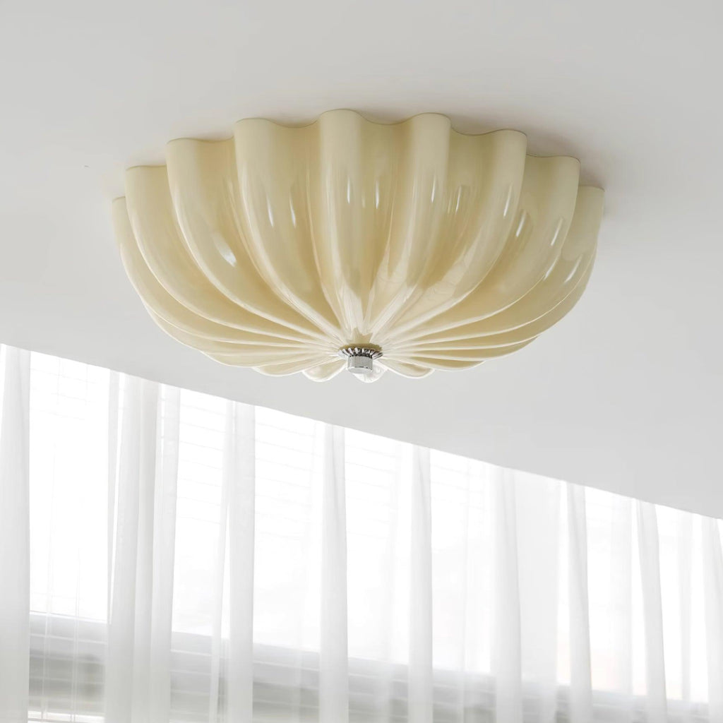 Jojo Plafonnier Élégant Verre Blanc - Neutralighting