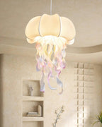 Jellyfish Lampe Pendante Rubans Irisés en Tissu - Neutralighting