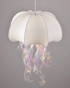 Jellyfish Lampe Pendante Rubans Irisés en Tissu - Neutralighting