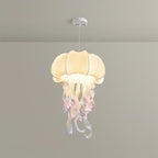 Jellyfish Lampe Pendante Rubans Irisés en Tissu - Neutralighting
