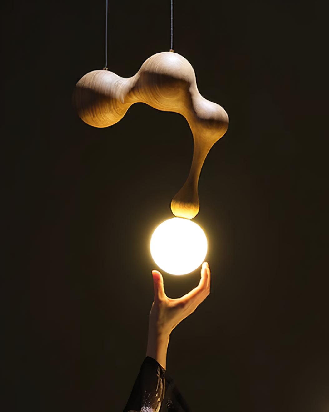 Thaddeus Lampe Pendante en Bois de Luxe - Neutralighting