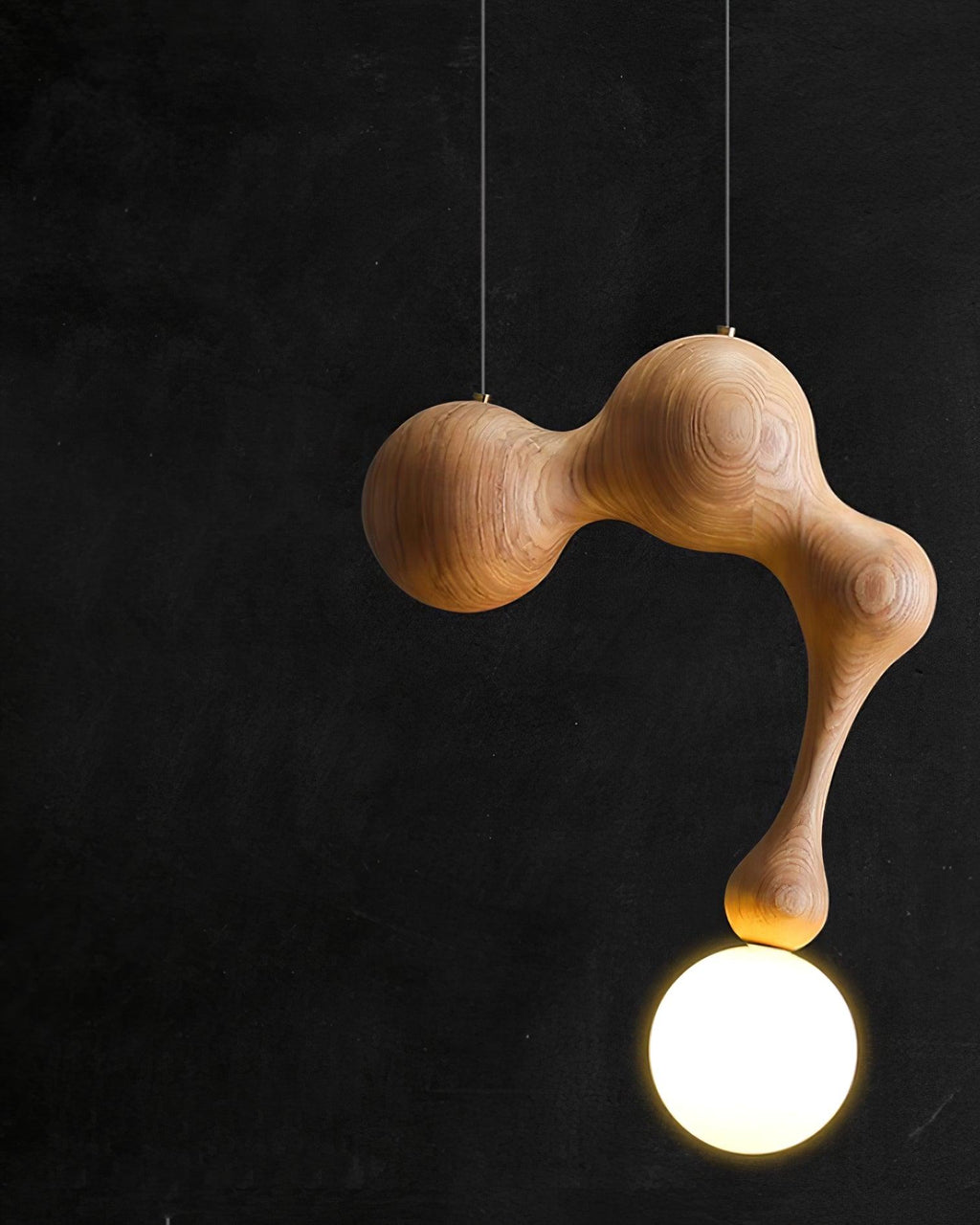 Thaddeus Lampe Pendante en Bois de Luxe - Neutralighting