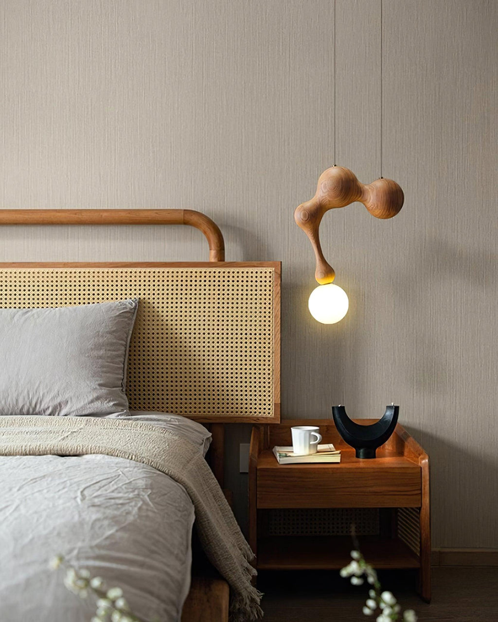 Thaddeus Lampe Pendante en Bois de Luxe - Neutralighting
