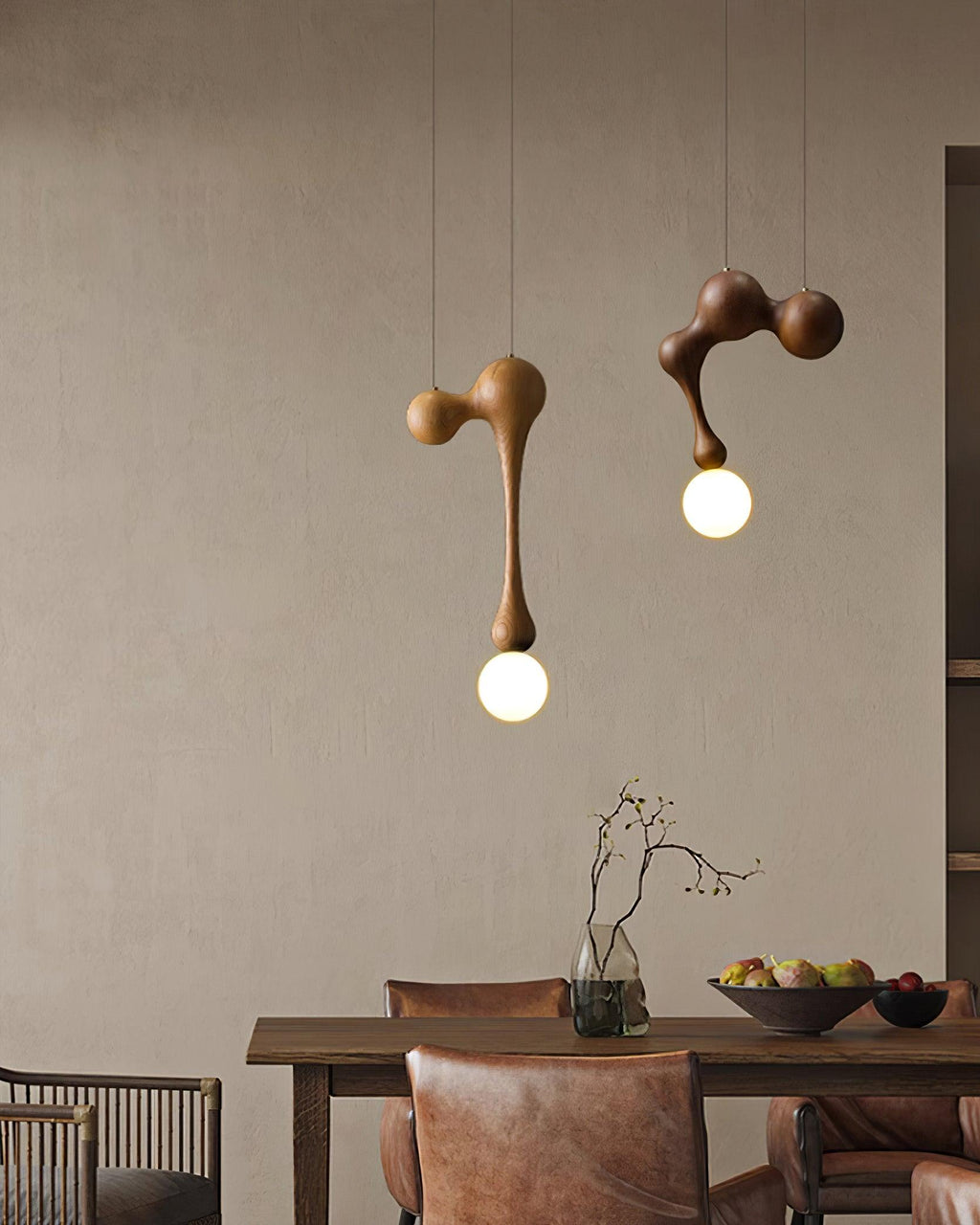 Thaddeus Lampe Pendante en Bois de Luxe - Neutralighting