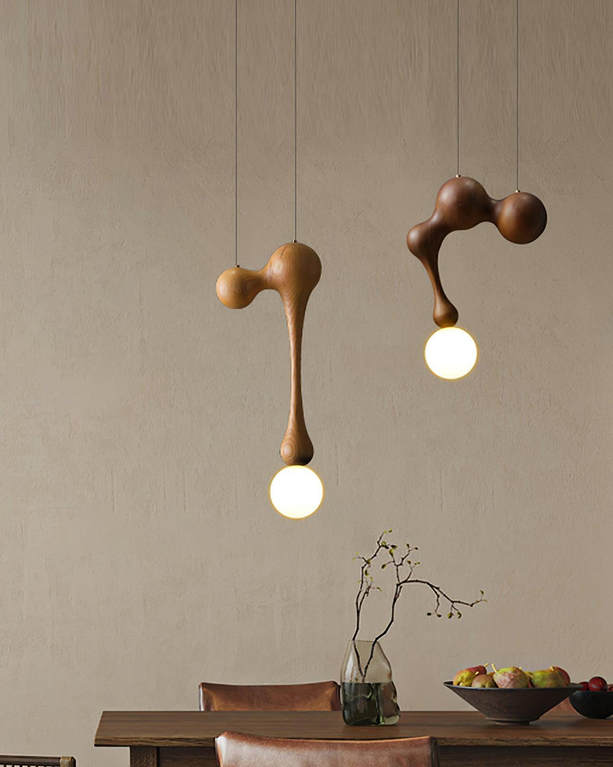 Thaddeus Lampe Pendante en Bois de Luxe - Neutralighting