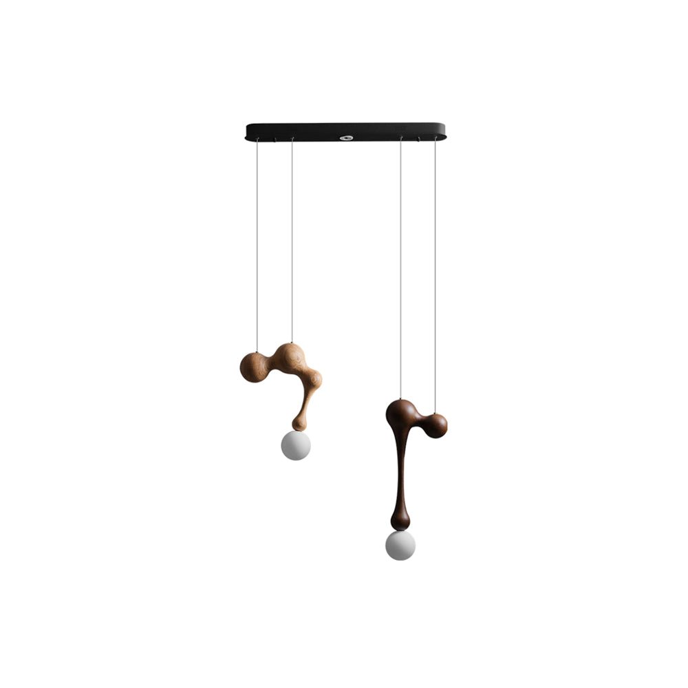 Thaddeus Lampe Pendante en Bois de Luxe - Neutralighting
