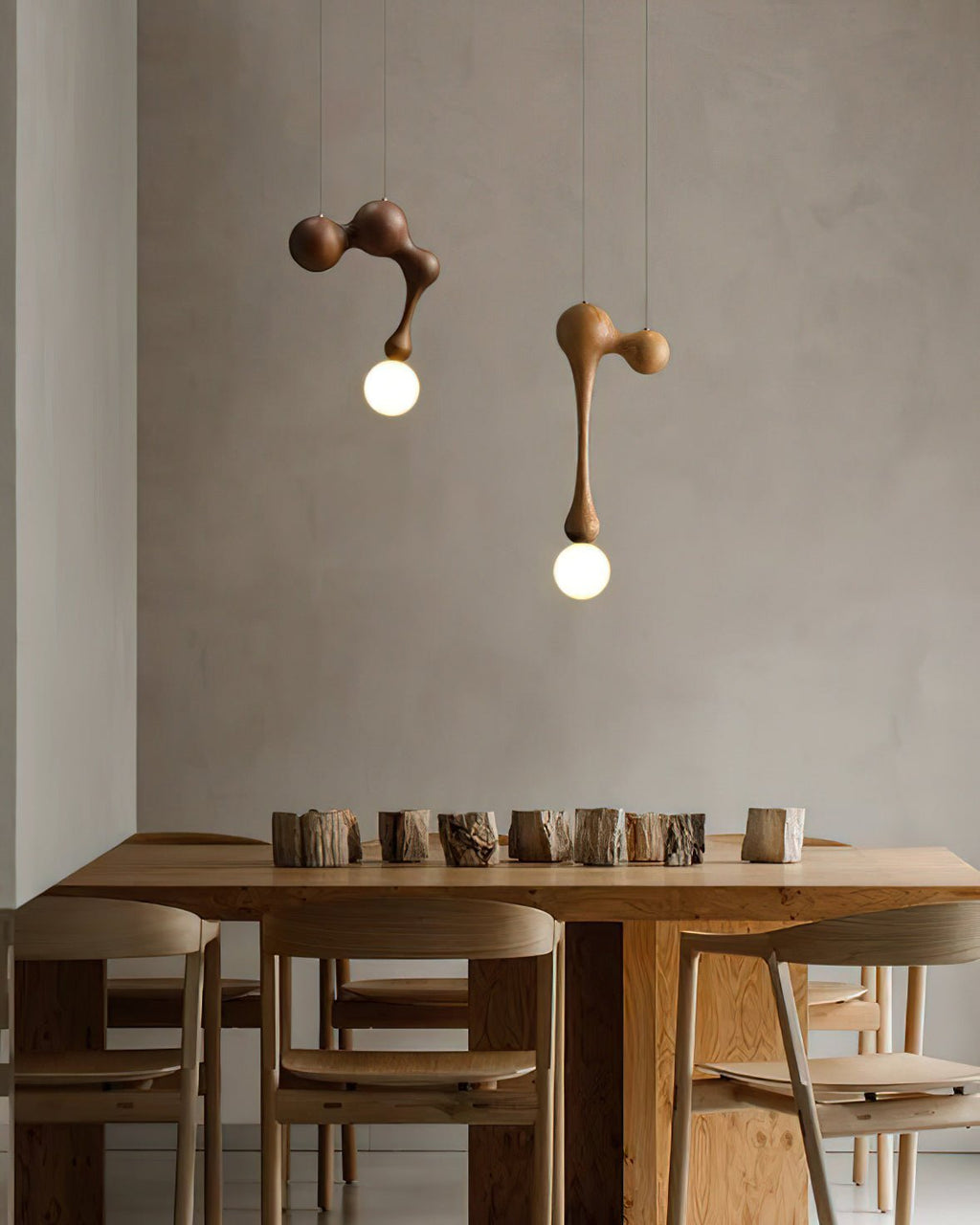 Thaddeus Lampe Pendante en Bois de Luxe - Neutralighting