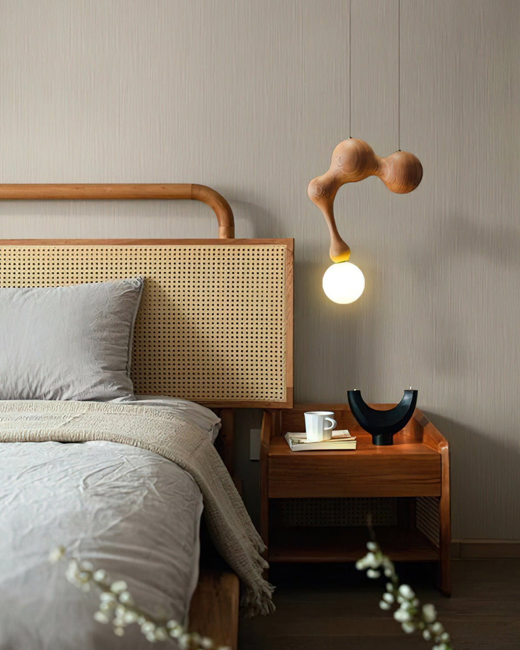 Thaddeus Lampe Pendante en Bois de Luxe - Neutralighting