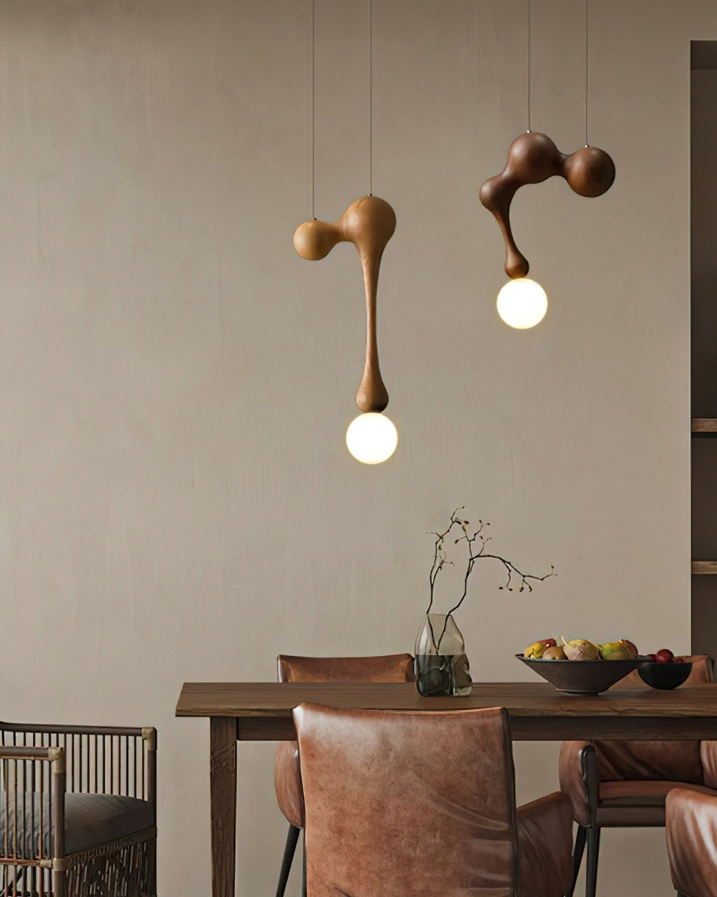 Thaddeus Lampe Pendante en Bois de Luxe - Neutralighting