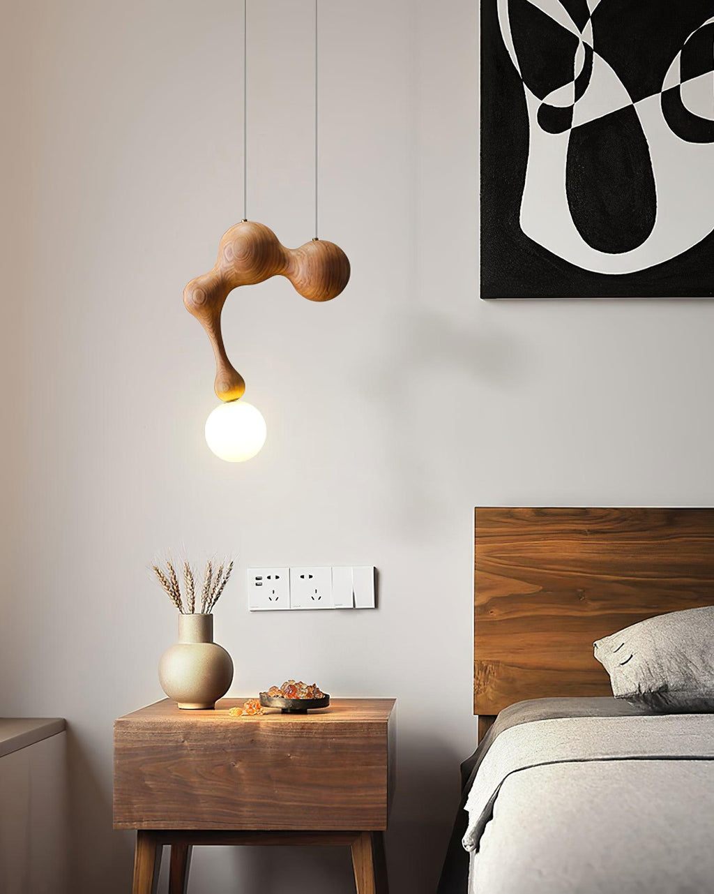 Thaddeus Lampe Pendante en Bois de Luxe - Neutralighting