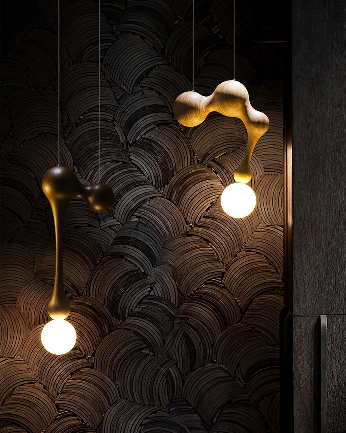 Thaddeus Lampe Pendante en Bois de Luxe - Neutralighting