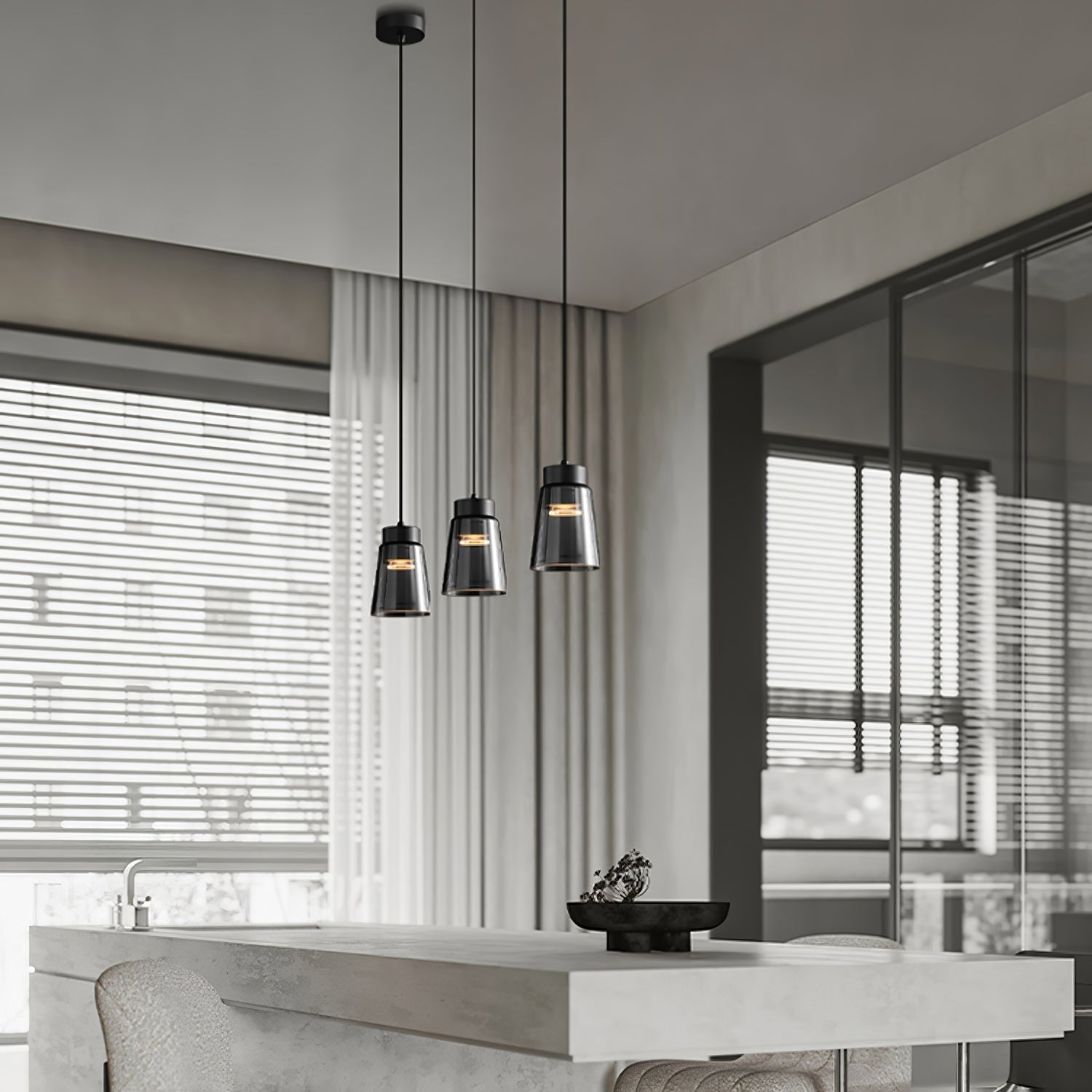 Lunarou Suspension Classique en Aluminium - Neutralighting