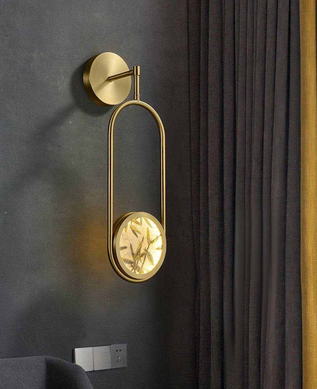 Liora Applique Murale Laiton de Luxe - Neutralighting