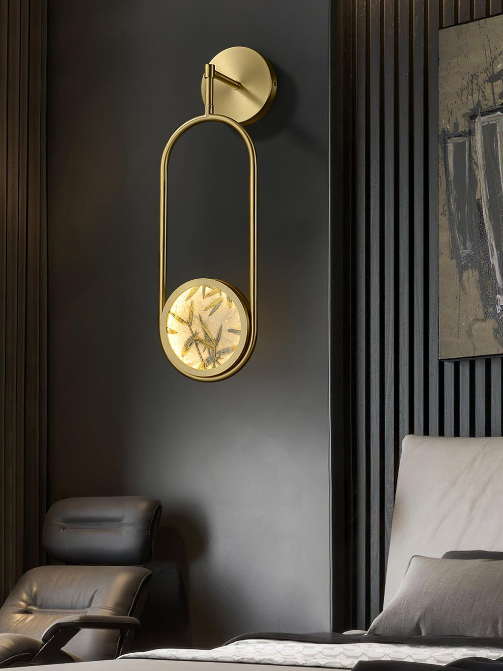 Liora Applique Murale Laiton de Luxe - Neutralighting