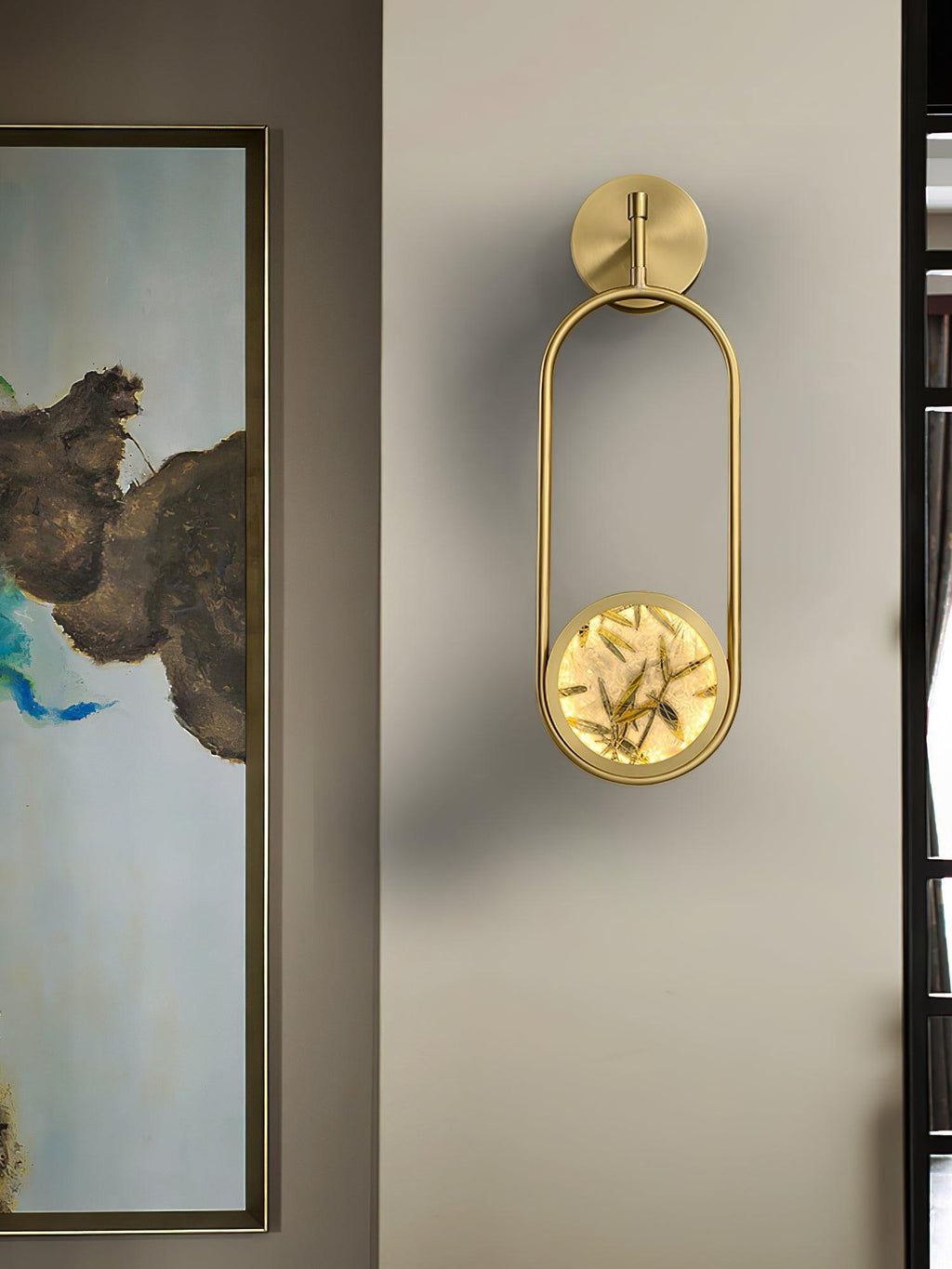 Liora Applique Murale Laiton de Luxe - Neutralighting