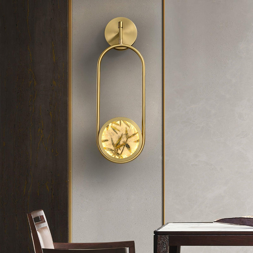 Liora Applique Murale Laiton de Luxe - Neutralighting