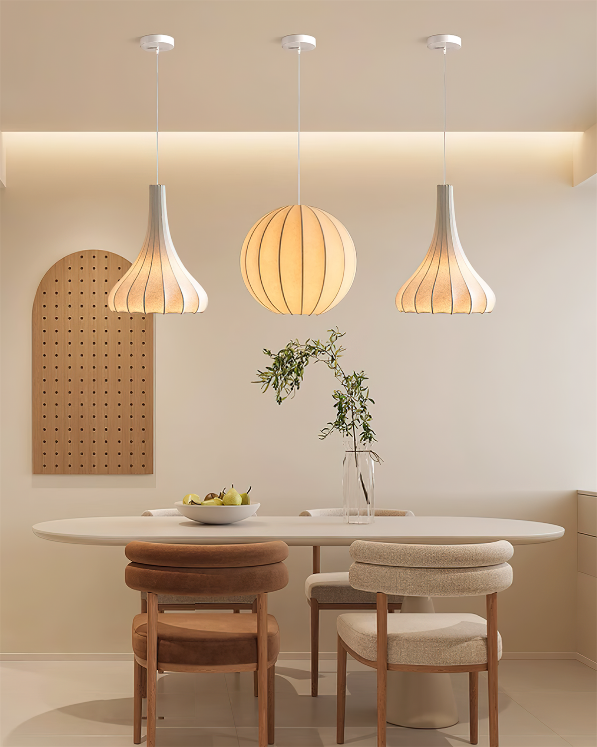 Serica Lampe Suspendue Moderne en Forme de Larme - Neutralighting