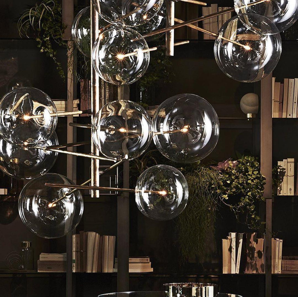 Lustra Chandelier LED Cristal Clair - Neutralighting