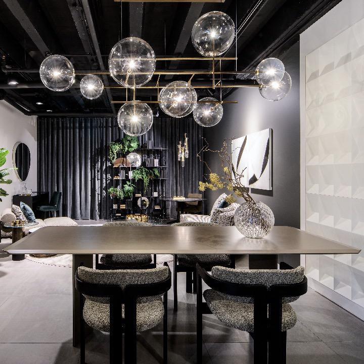 Lustra Chandelier LED Cristal Clair - Neutralighting