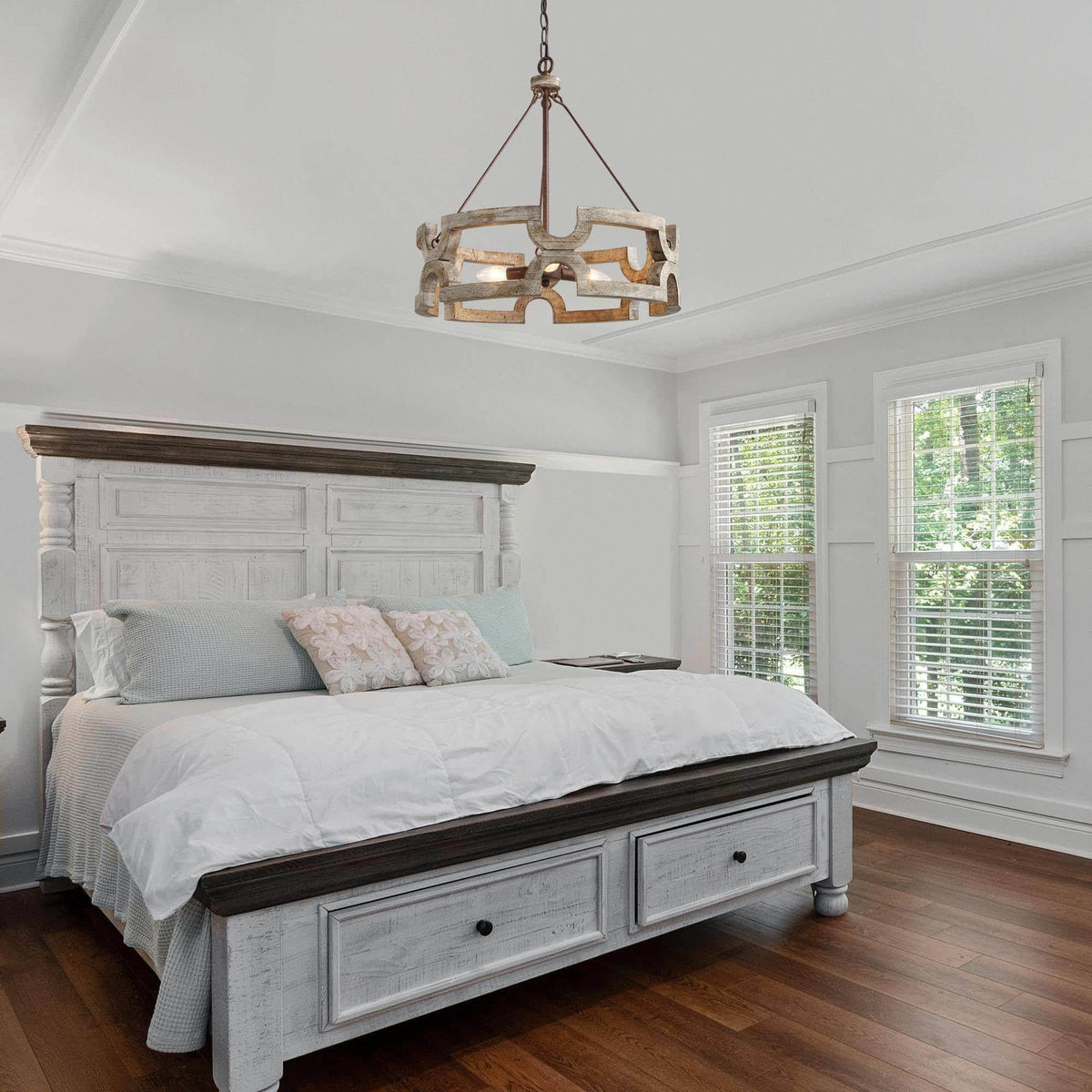 Evelan Lustre Bois Sculpté à la Main Créativité Individuelle - Neutralighting