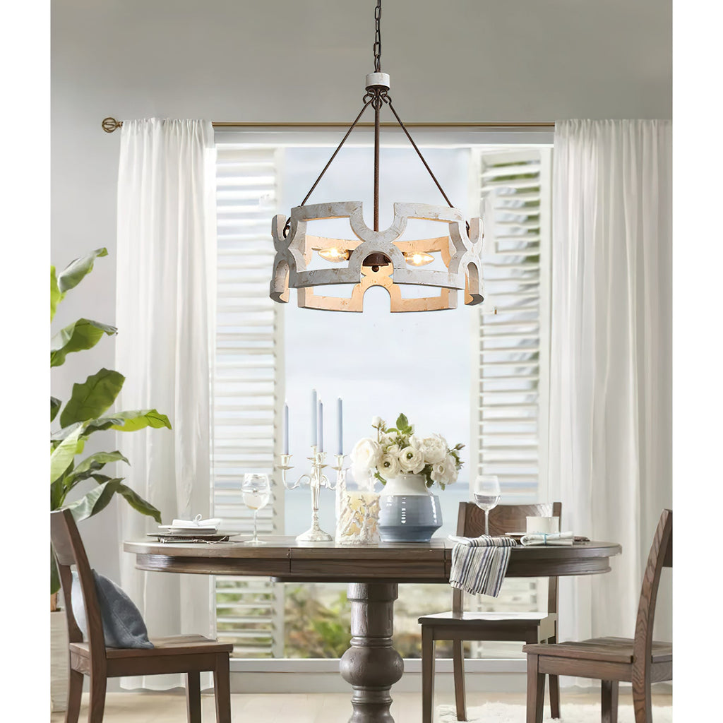 Evelan Lustre Bois Sculpté à la Main Créativité Individuelle - Neutralighting