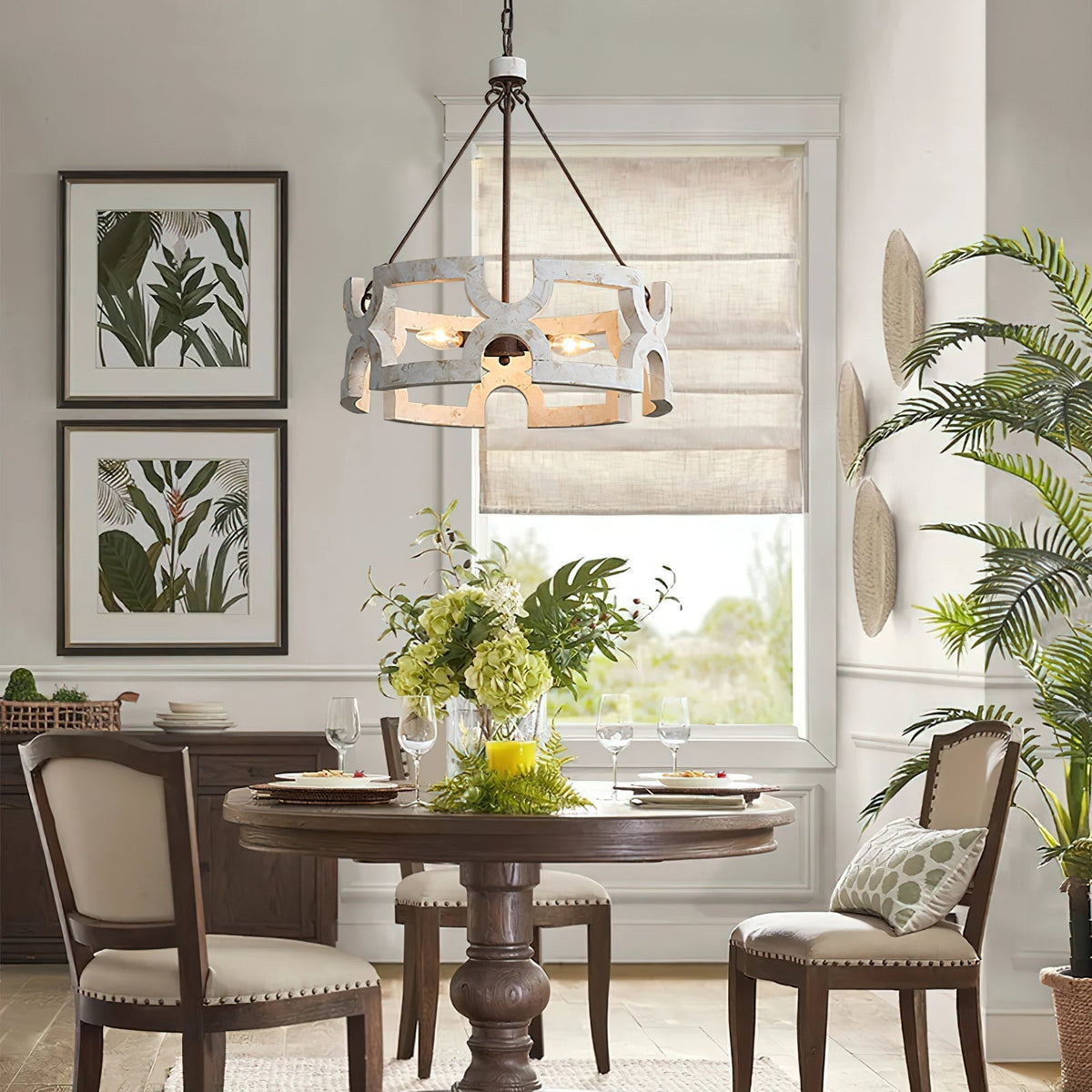 Evelan Lustre Bois Sculpté à la Main Créativité Individuelle - Neutralighting