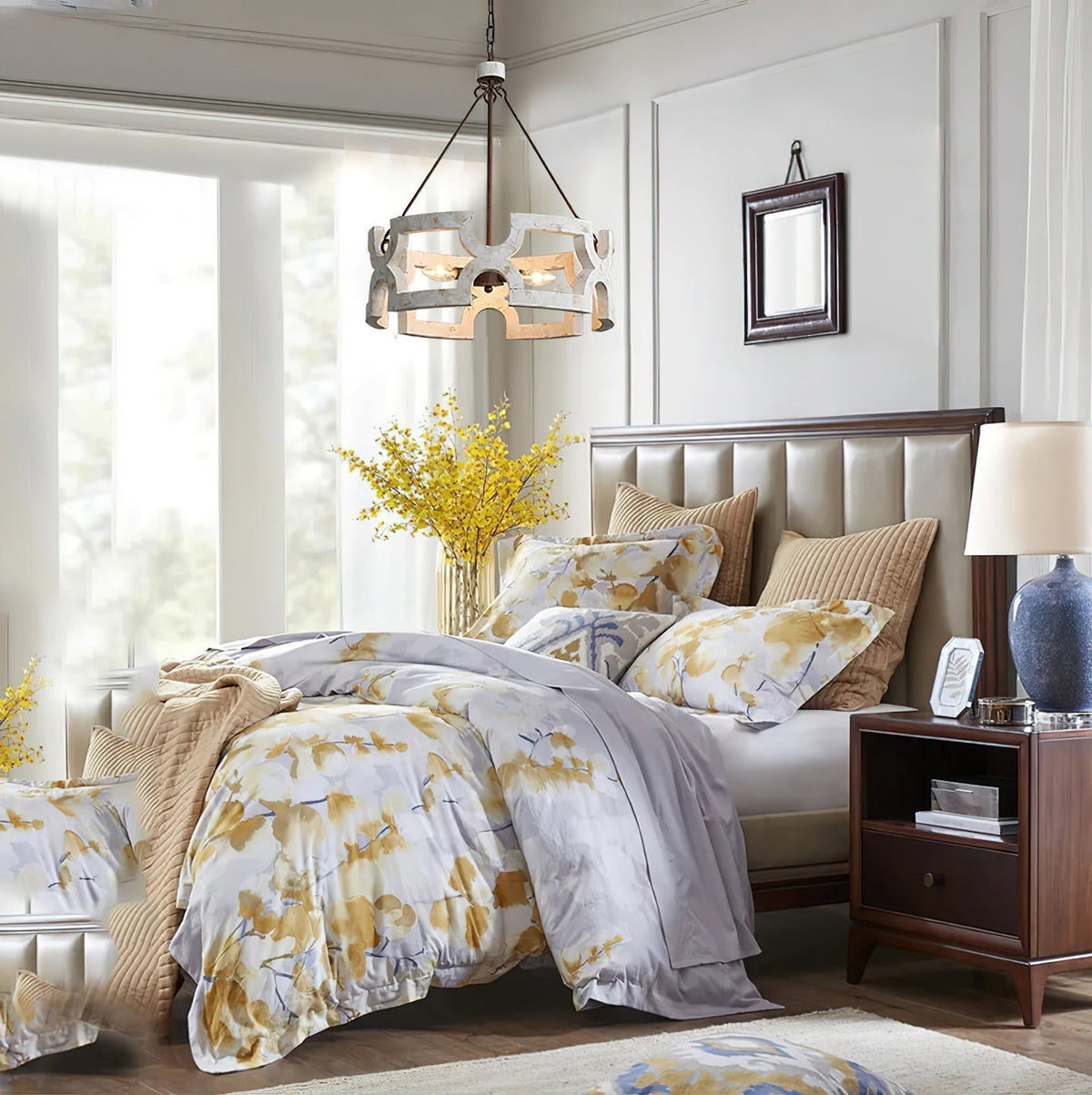 Evelan Lustre Bois Sculpté à la Main Créativité Individuelle - Neutralighting