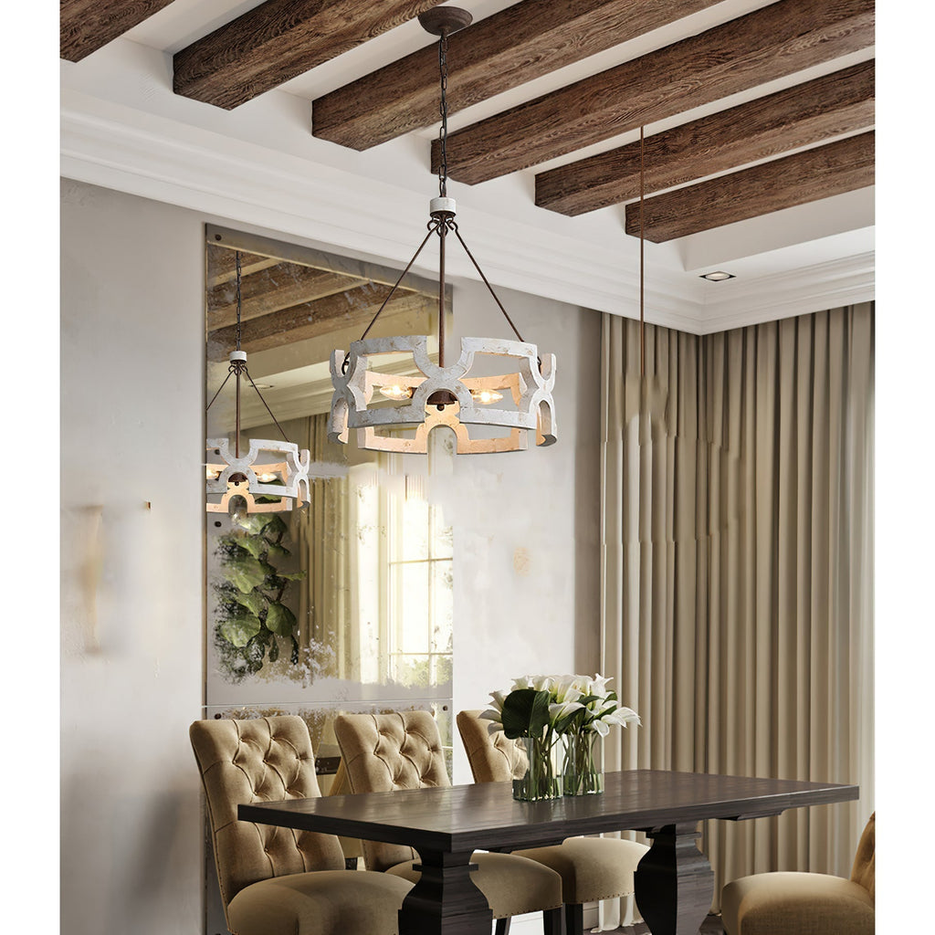Evelan Lustre Bois Sculpté à la Main Créativité Individuelle - Neutralighting