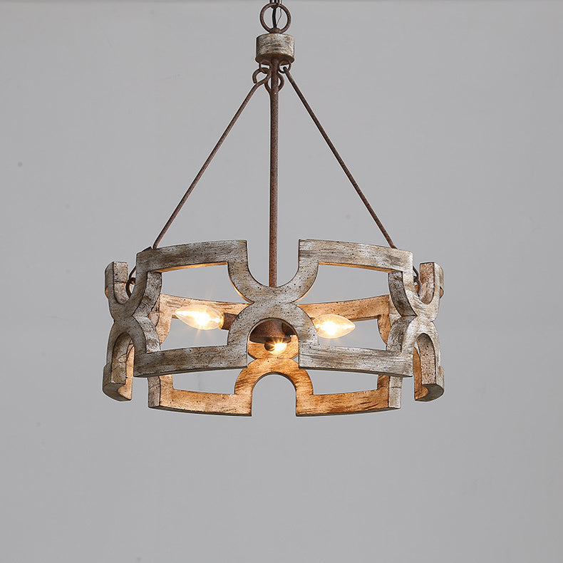 Evelan Lustre Bois Sculpté à la Main Créativité Individuelle - Neutralighting