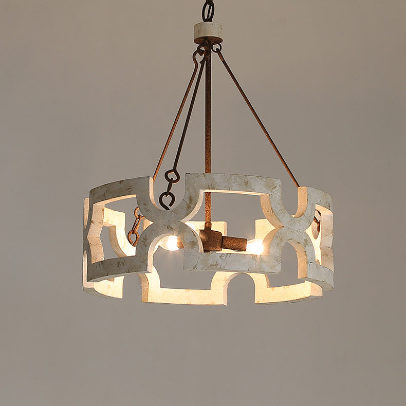 Evelan Lustre Bois Sculpté à la Main Créativité Individuelle - Neutralighting