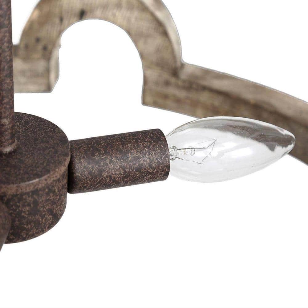 Evelan Lustre Bois Sculpté à la Main Créativité Individuelle - Neutralighting