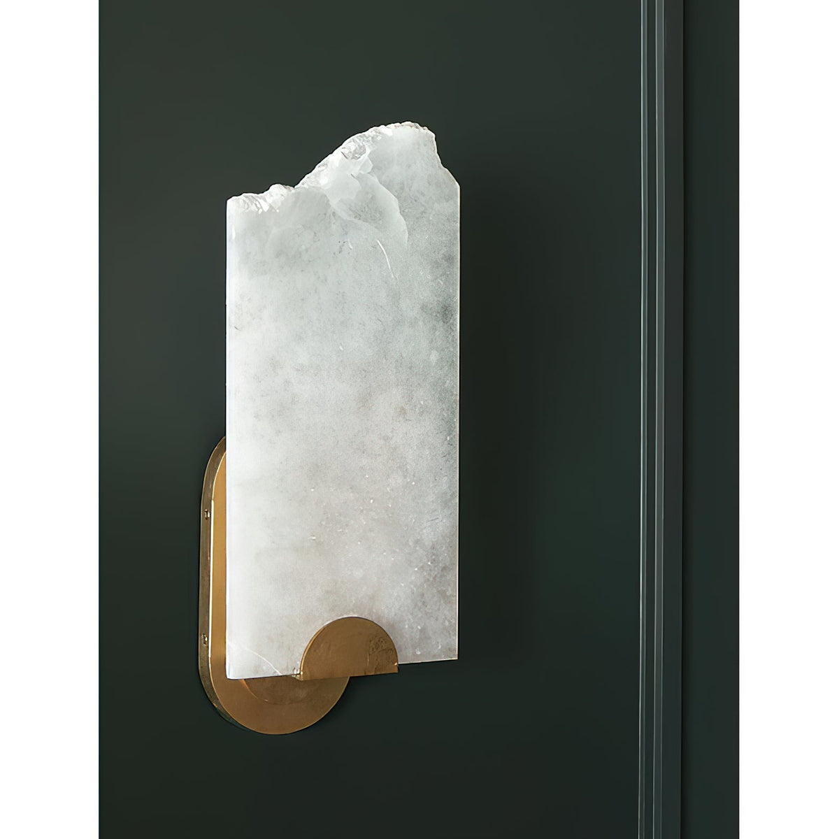 Olphaiel Applique Murale Laiton Albâtre Minimaliste Moderne - Neutralighting